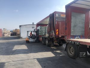 הובלת סחורה על משטחים בחיפה